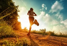 running