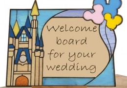 Make your original welcome board