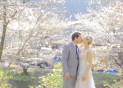 Sweet kissing scene